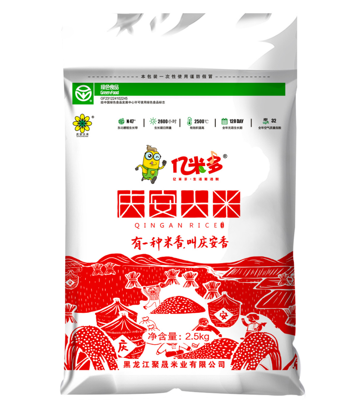 亿米多庆安大米圆粒香5斤