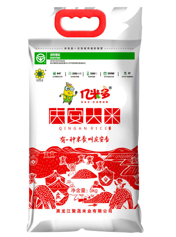 亿米多庆安大米圆粒香10斤